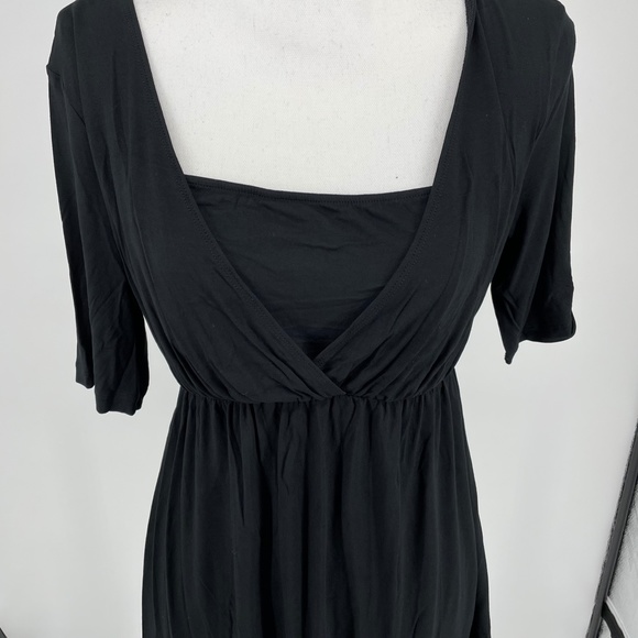 Isabel Maternity Elbow Sleeve Deep V-Neck Top B115, A107, A108 - Picture 4 of 10